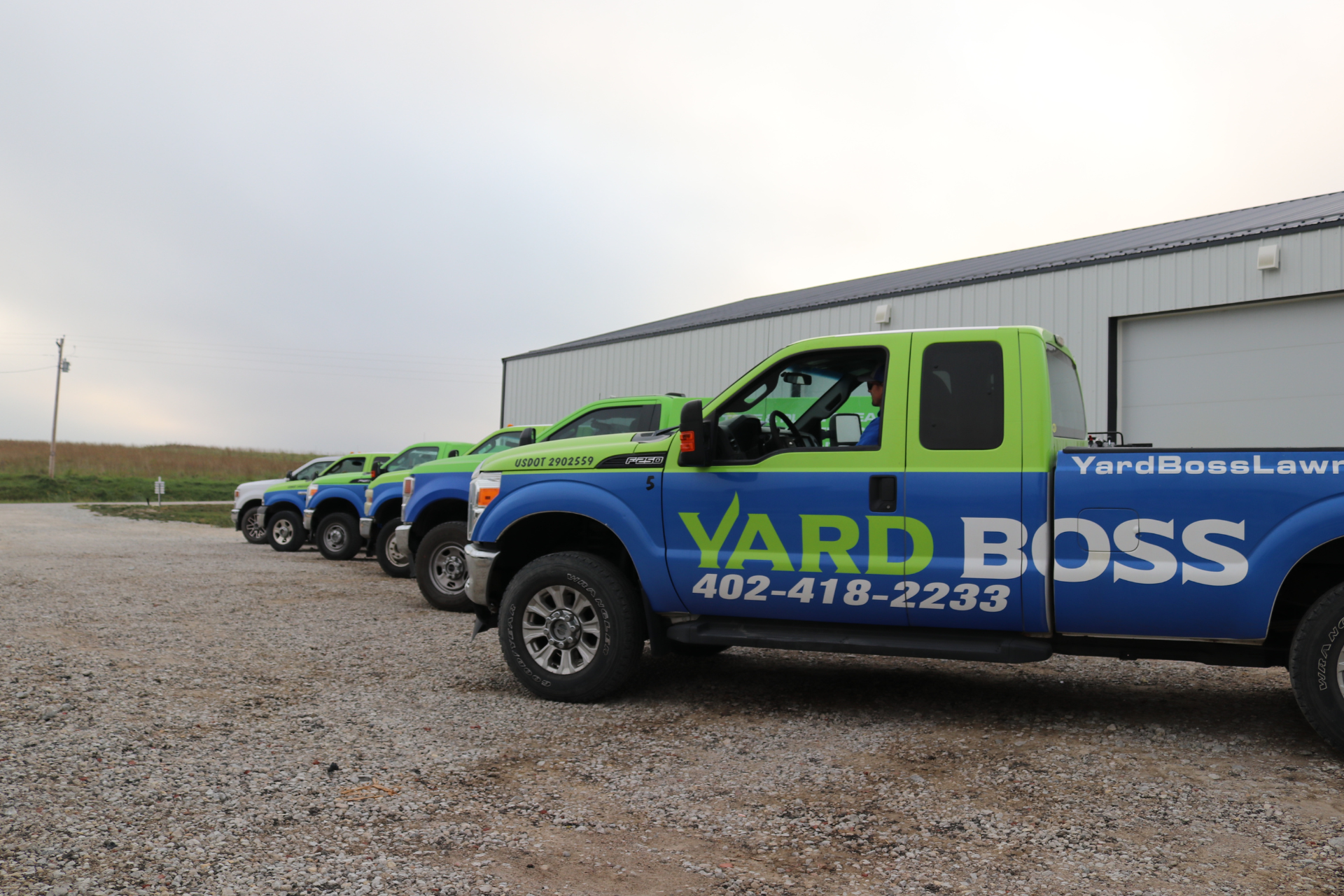 Yard Boss Company Service Trucks